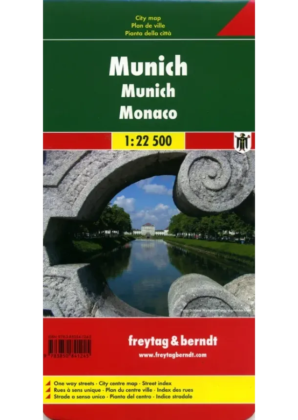 autor neuvedený - Mnichov 1:22 500 - Plán města