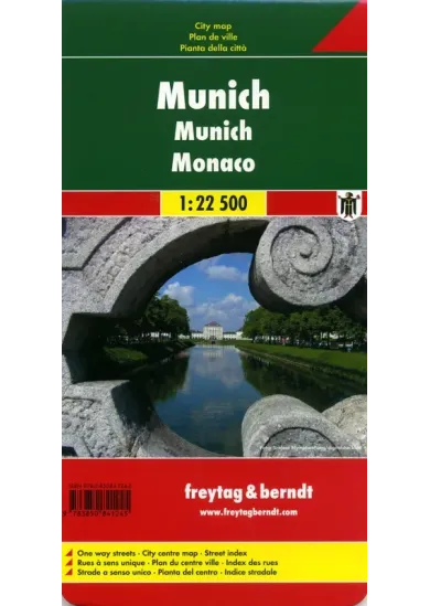 Mnichov 1:22 500 - Plán města