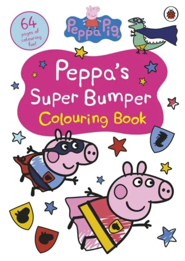  Peppa Pig - Peppa Pig: Peppa’s Super Bumper Colouring Book