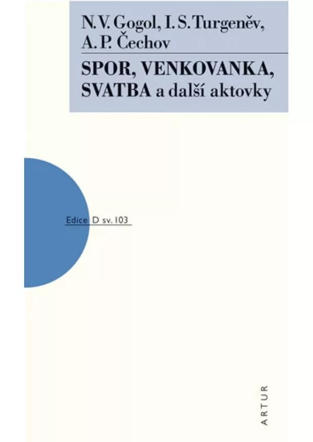 Anton Pavlovič Čechov - Spor, Venkovanka, Svatba a další aktovky