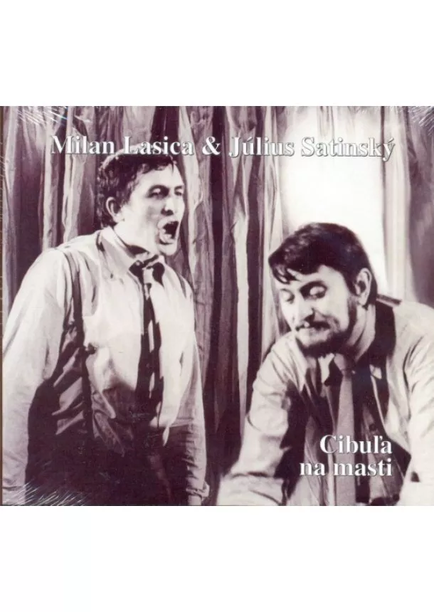 Milan Lasica & Július Satinský - L+S - Cibuľa na masti - CD