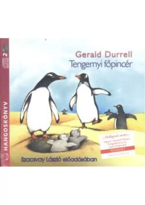 Gerald Durrell - Tengernyi főpincér /Hangoskönyv