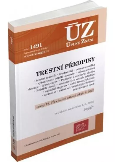 ÚZ 1491 Trestní předpisy
