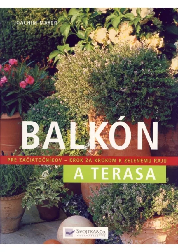 Mayer Joachim - Balkón a terasa - Pre začiatočníkov krok a za krokom