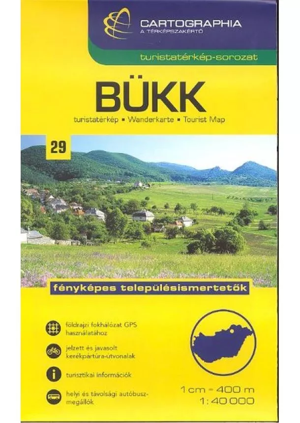 Térkép - Bükk - Turistatérkép-sorozat 29.