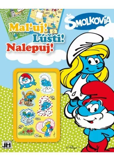 Maľuj! Lúšti! Nalepuj! Šmolkovia