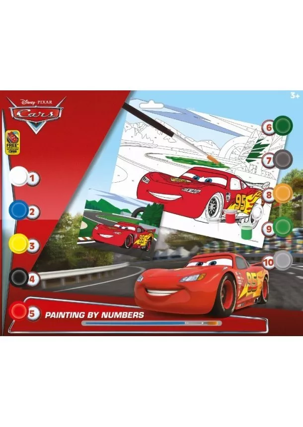 Painting by Numbers - Cars - Formát A3