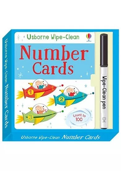 Wipe-Clean Number Cards