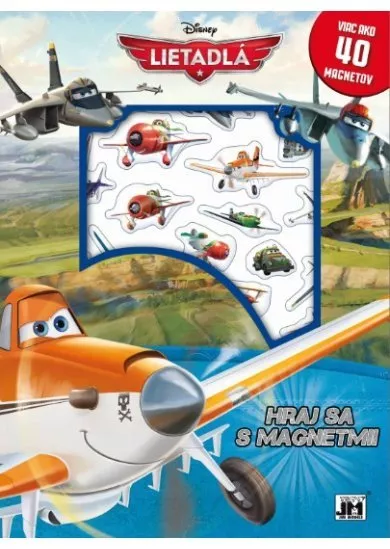 Hraj sa s magnetmi! Lietadlá - viac ako 40 magnetov