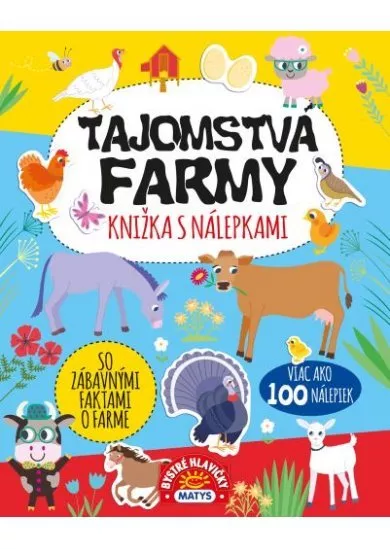 Knižka s nálepkami: Tajomstvá farmy