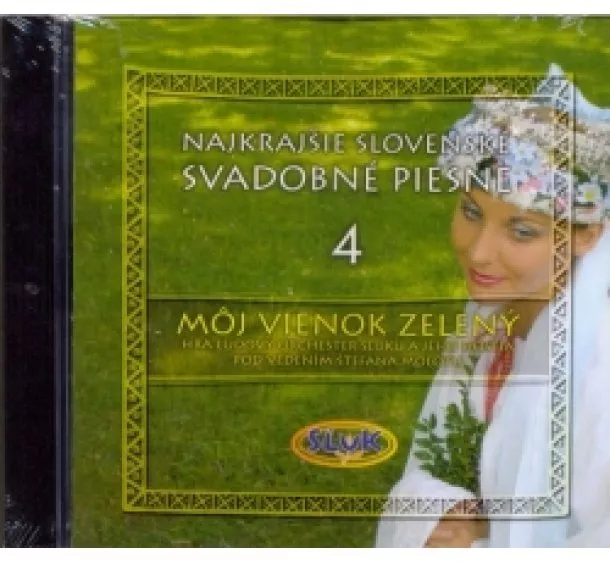 SĽUK - Najkrajšie slov.svadobné piesne 4-CD-Môj vienok zelený