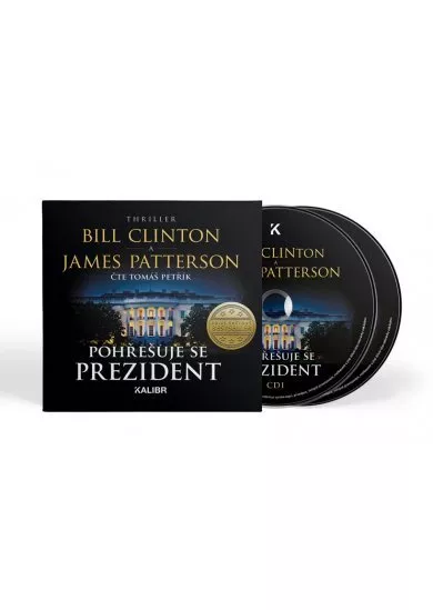 Bill Clinton, James Patterson:  Pohřešuje se prezident ( čte Tomáš Petřík) - MP3-CD - MP3-CD