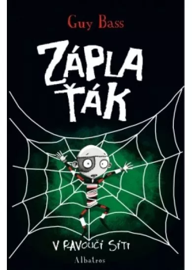 Záplaťák v pavoučí síti