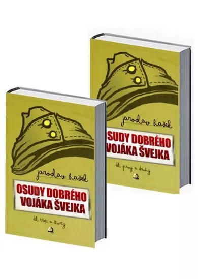 Osudy dobrého vojáka Švejka - komplet 2 knihy (4 díly)