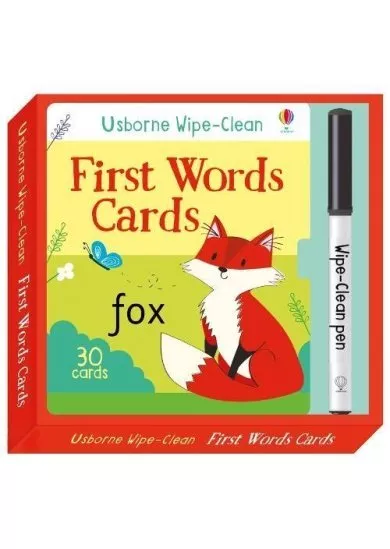 Wipe-Clean First Words Cards