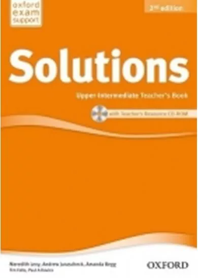 Maturita Solutions 2nd Edition Upper Intermediate Teacher´s Book with Teacher´s Resource CD-ROM