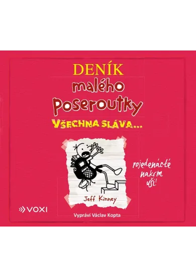 Deník malého poseroutky 11 (audiokniha)