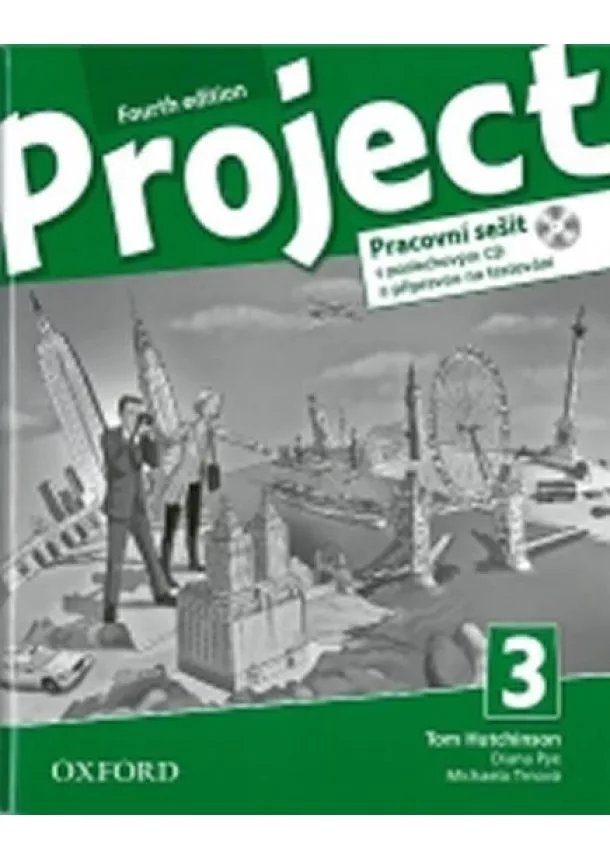 Hutchinson, T.; Hardy-Gould, J.; Trnová, - Project Fourth Edition 3 Pracovní sešit s poslechovým CD a přípravou na testování