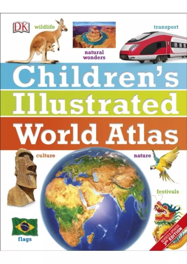  DK - Childrens Illustrated World Atlas