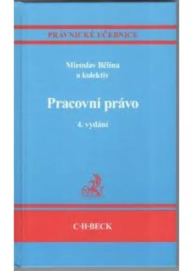 Pracovní právo - 4. vydání