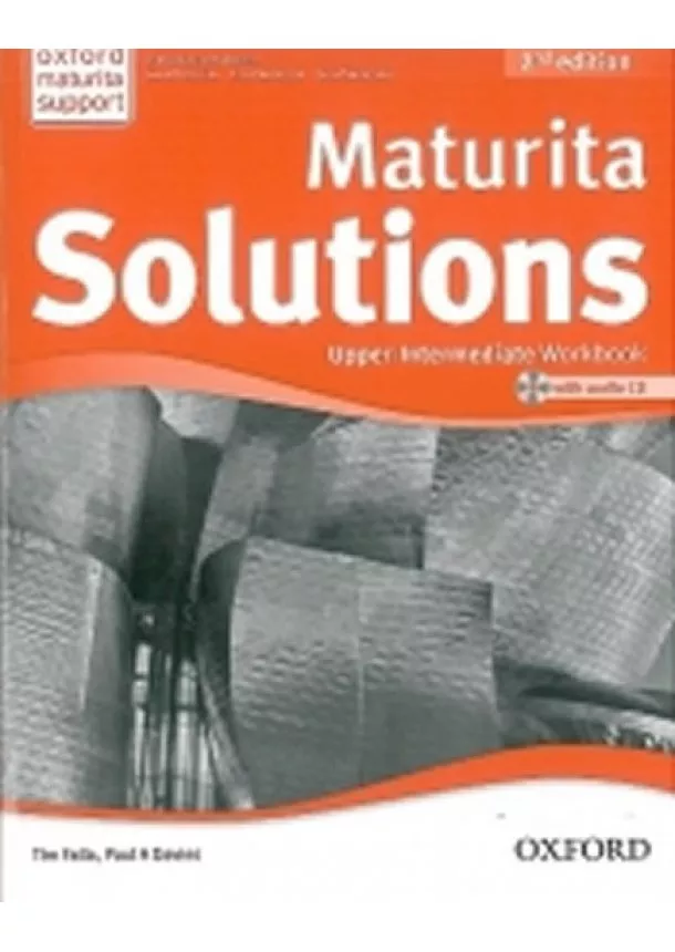 Paul A., Tim Falla, Davies - Maturita Solutions 2nd Edition Upper Intermediate Workbook with Audio CD CZEch Edition
