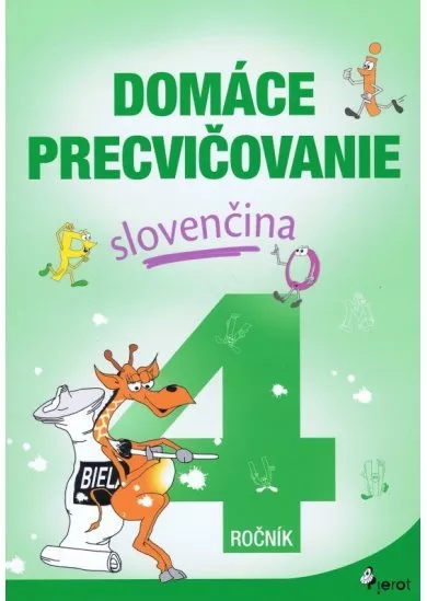 Domáce precvičovanie slovenčina 4.ročník