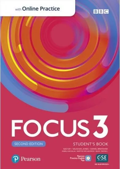 Focus 3 Student´s Book with Active Book with Standard MyEnglishLab, 2nd