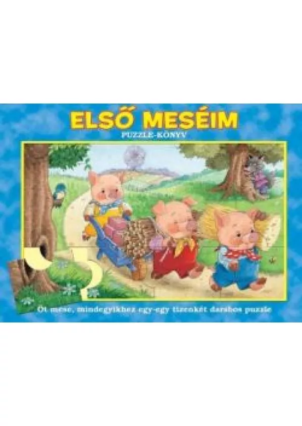 Puzzle-Könyv - Első meséim /Puzzle-könyv
