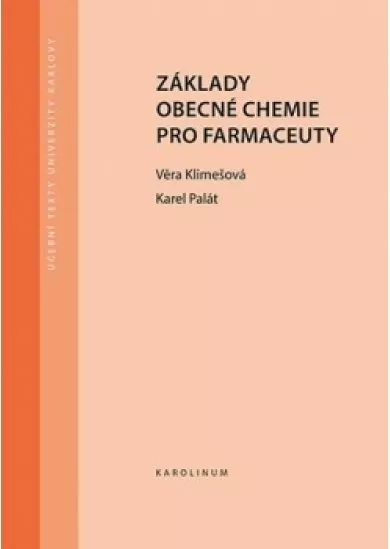 Základy obecné chemie pro farmaceuty