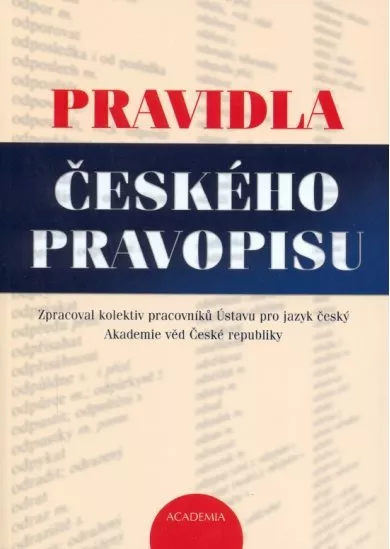 Pravidla českého pravopisu - brož.