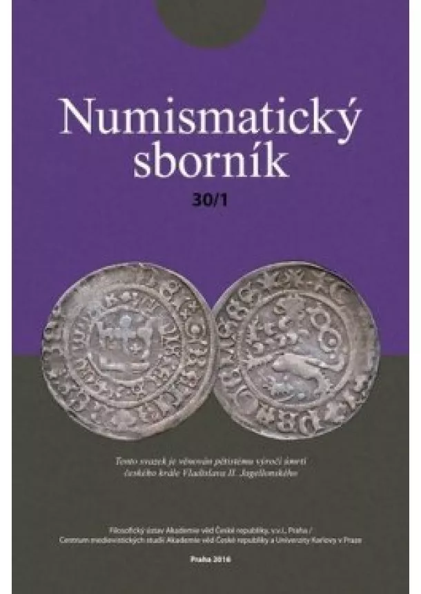 Jiří Militký - Numismatický sborník 30/1