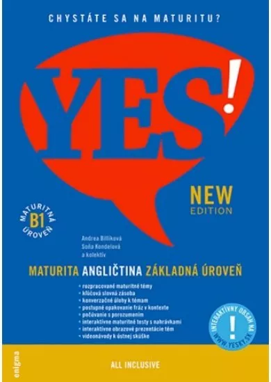 Yes! - Angličtina - maturita - základná úroveň (B1)- interaktívny obsah