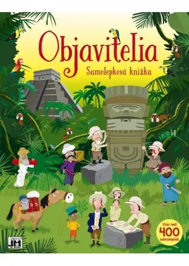 Objavitelia - Samolepková knižka
