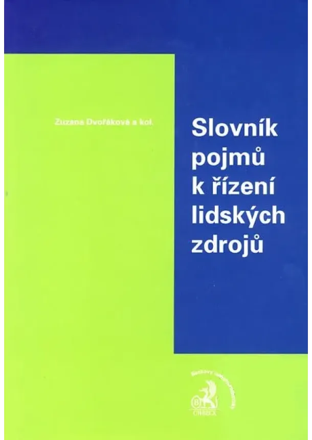 Zuzana Dvořáková, Kolektív - Slovník pojmů k řízení lidských zdrojů