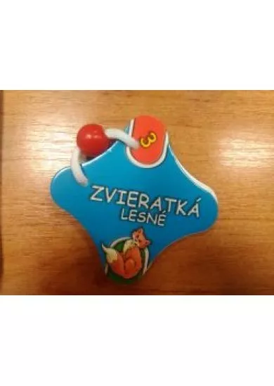 Zvieratká lesné - Spoznávame svet leporelo 3.