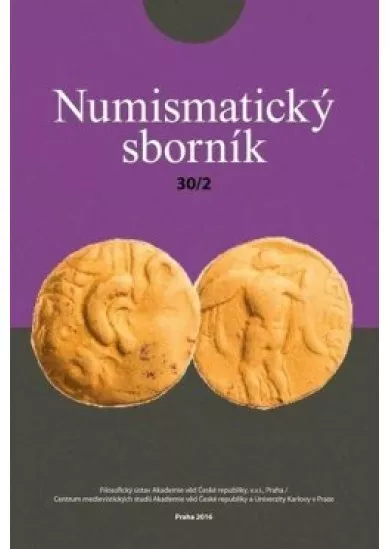 Numismatický sborník 30/2