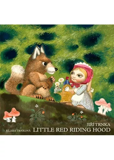 Little Red Riding Hood / Červená karkulka anglicky - prostorové leporelo s loutkami