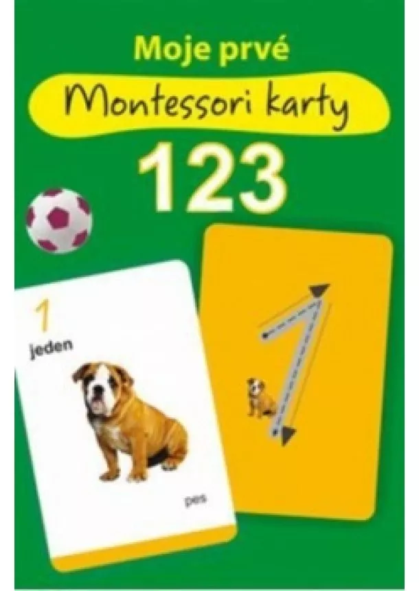 autor neuvedený - Moje prvé Montessori karty123