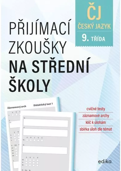 Přijímací zkoušky na střední školy – český jazyk