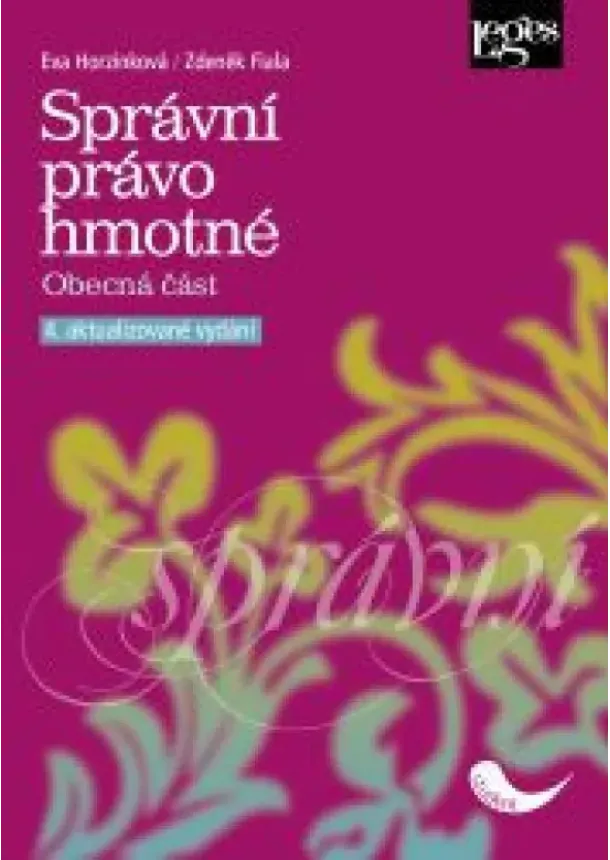 Správní právo hmotné - Obecná část