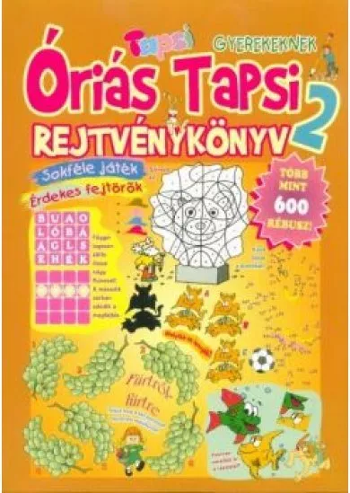 Óriás Tapsi rejtvénykönyv 2.