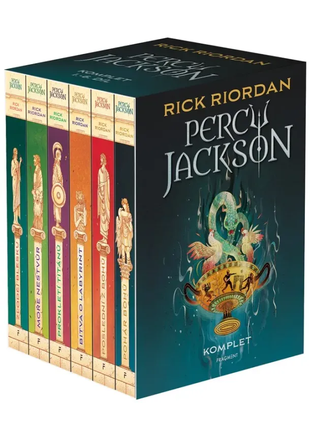 Rick Riordan - PERCY JACKSON - komplet - box