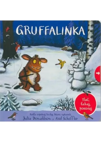 Gruffalinka - tlač, ťahaj, posúvaj