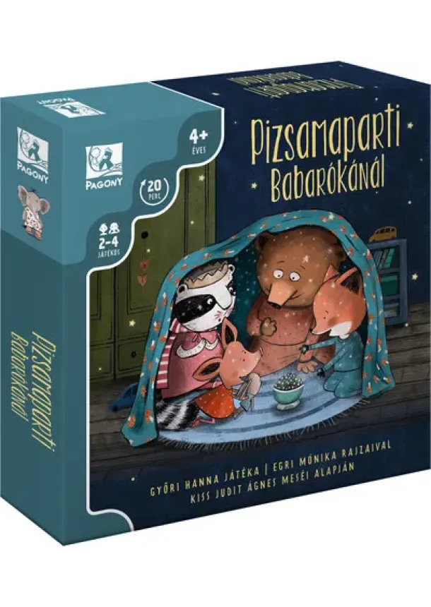 Győri Hanna - Pizsamaparti Babarókáéknál - Társasjáték