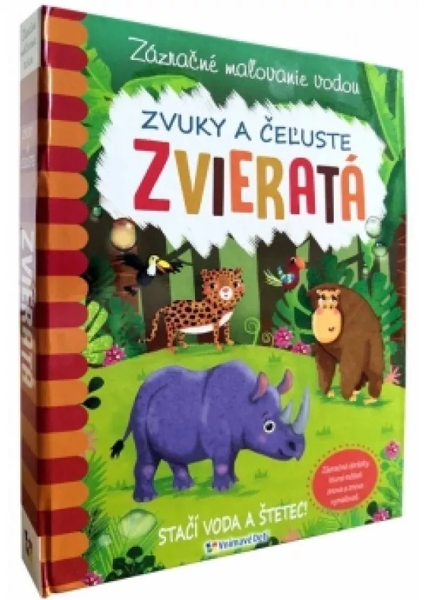 autor neuvedený - Zvieratá - zázračné maľovanie vodou