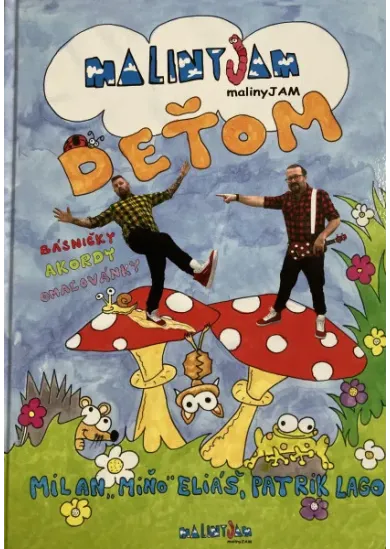 malinyJAM Deťom - básničky, akordy, omaľovánky