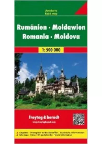 AK 0905 Rumunsko - Moldavsko 1:500 000