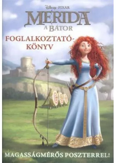 MERIDA A BÁTOR FOGLALKOZTATÓKÖNYV /MAGASSÁGMÉRŐS POSZTERREL