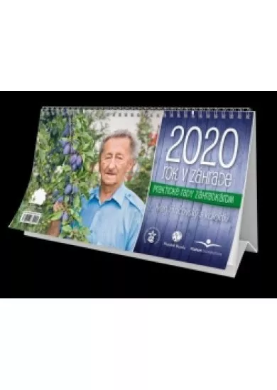 Rok v záhrade 2020 - stolový kalendár