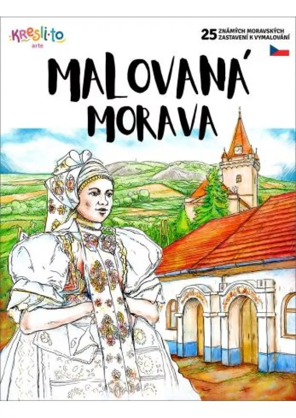 Matěj Pospíšil - Malovaná Morava - 25 známých moravských zastavení k vymalování